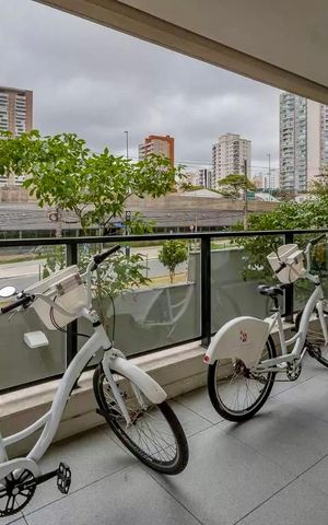 Apartamento à venda com 36m², 1 quarto e 1 vaga Apartamento à venda com 36m², 1 quarto e 1 vagaÁrea comum - Bicicletário