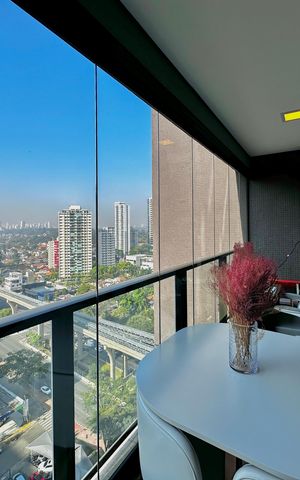 Apartamento à venda com 36m², 1 quarto e 1 vaga Apartamento à venda com 36m², 1 quarto e 1 vagaSacada da Sala