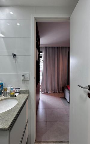 Apartamento à venda com 36m², 1 quarto e 1 vaga Apartamento à venda com 36m², 1 quarto e 1 vagaBanheiro