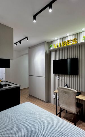 Studio à venda com 25m², 1 quarto e sem vaga Studio à venda com 25m², 1 quarto e sem vagaStudio