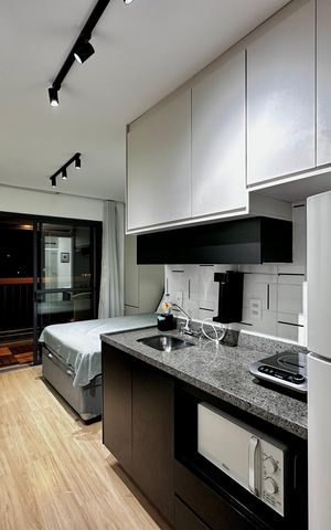 Studio à venda com 25m², 1 quarto e sem vaga Studio à venda com 25m², 1 quarto e sem vagaCozinha