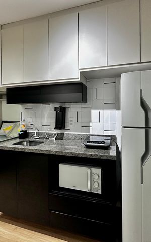 Studio à venda com 25m², 1 quarto e sem vaga Studio à venda com 25m², 1 quarto e sem vagaCozinha