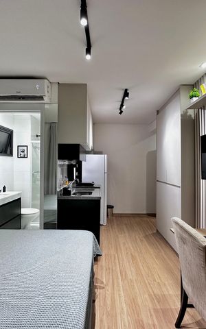 Studio à venda com 25m², 1 quarto e sem vaga Studio à venda com 25m², 1 quarto e sem vagaStudio