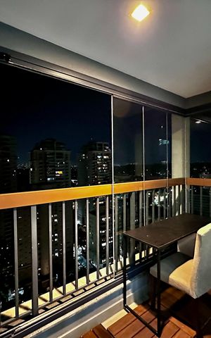 Studio à venda com 25m², 1 quarto e sem vaga Studio à venda com 25m², 1 quarto e sem vagaSacada