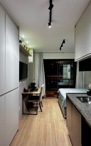 Studio à venda com 25m², 1 quarto e sem vaga Studio à venda com 25m², 1 quarto e sem vagaCozinha