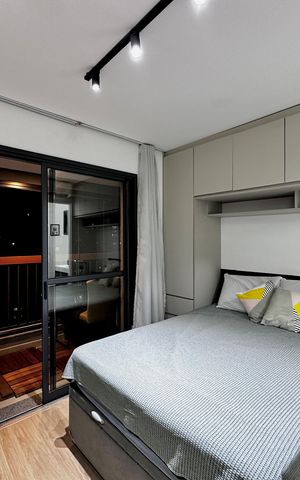 Studio à venda com 25m², 1 quarto e sem vaga Studio à venda com 25m², 1 quarto e sem vagaStudio