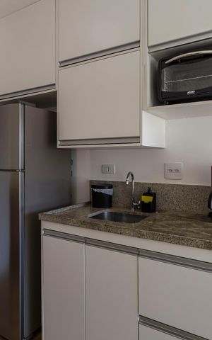 Studio para alugar com 40m², 1 quarto e sem vagaSala/Cozinha