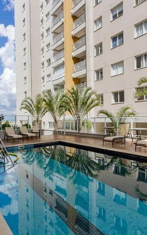 Apartamento para alugar com 62m², 2 quartos e 1 vaga Apartamento para alugar com 62m², 2 quartos e 1 vagaÁrea comum - Piscina
