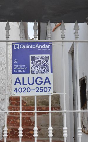 Casa para alugar com 70m², 1 quarto e 1 vagaPlaca