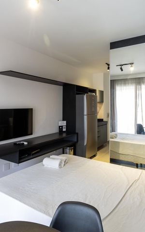 Studio à venda com 24m², 1 quarto e sem vaga Studio à venda com 24m², 1 quarto e sem vagaStudio