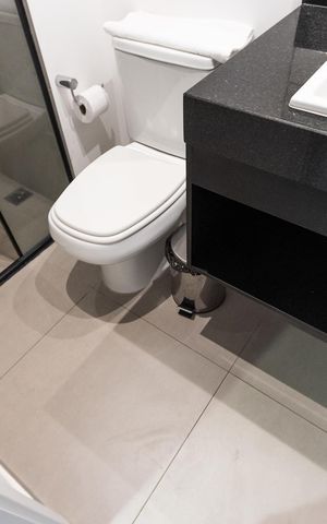 Studio à venda com 24m², 1 quarto e sem vaga Studio à venda com 24m², 1 quarto e sem vagaBanheiro