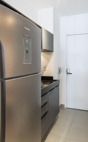 Studio à venda com 24m², 1 quarto e sem vaga Studio à venda com 24m², 1 quarto e sem vagaCozinha