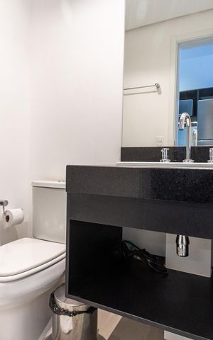 Studio à venda com 24m², 1 quarto e sem vaga Studio à venda com 24m², 1 quarto e sem vagaBanheiro