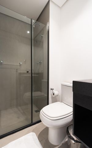 Studio à venda com 24m², 1 quarto e sem vaga Studio à venda com 24m², 1 quarto e sem vagaBanheiro