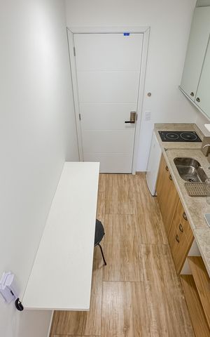 Studio à venda com 26m², 1 quarto e sem vaga Studio à venda com 26m², 1 quarto e sem vagaCozinha