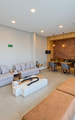 Studio à venda com 26m², 1 quarto e sem vaga Studio à venda com 26m², 1 quarto e sem vagaÁrea comum - Salão de Festas