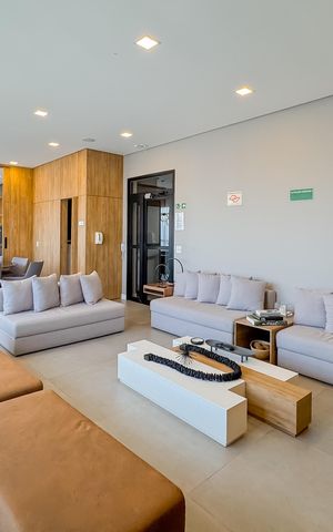 Studio à venda com 26m², 1 quarto e sem vaga Studio à venda com 26m², 1 quarto e sem vagaÁrea comum - Salão de Festas