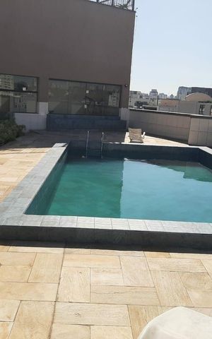 Studio à venda com 37m², 1 quarto e 1 vaga