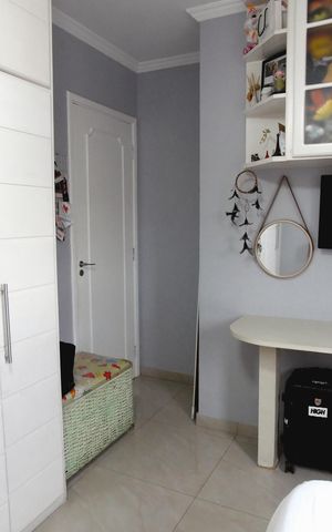 Apartamento à venda com 85m², 3 quartos e 2 vagas Apartamento à venda com 85m², 3 quartos e 2 vagasQuarto 2
