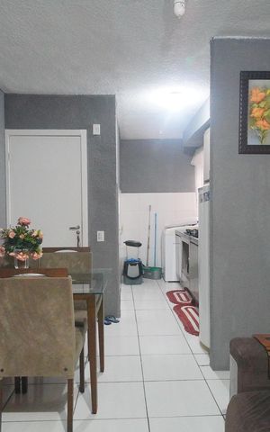 Apartamento à venda com 43m², 2 quartos e 1 vagaSala