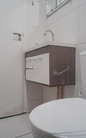 Apartamento à venda com 43m², 2 quartos e 1 vagaBanheiro