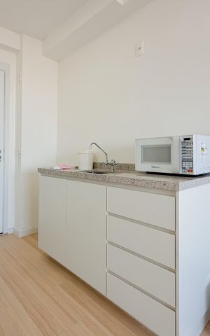 Studio à venda com 29m², 1 quarto e sem vaga Studio à venda com 29m², 1 quarto e sem vagaCozinha