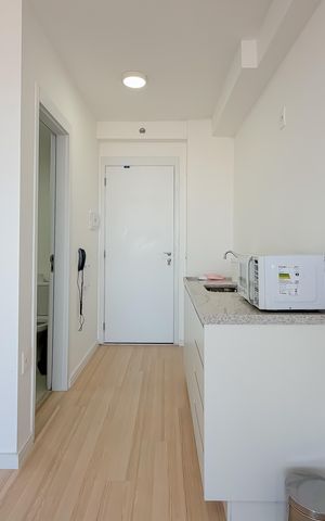 Studio à venda com 29m², 1 quarto e sem vaga Studio à venda com 29m², 1 quarto e sem vagaCozinha