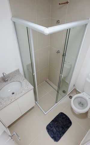 Studio à venda com 29m², 1 quarto e sem vaga Studio à venda com 29m², 1 quarto e sem vagaBanheiro