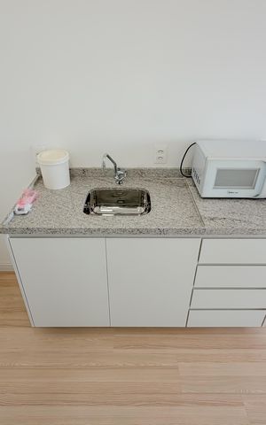 Studio à venda com 29m², 1 quarto e sem vaga Studio à venda com 29m², 1 quarto e sem vagaCozinha
