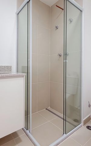 Studio à venda com 29m², 1 quarto e sem vaga Studio à venda com 29m², 1 quarto e sem vagaBanheiro