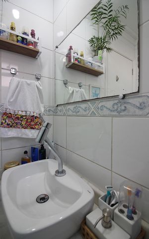 Apartamento à venda com 85m², 3 quartos e 2 vagasSuíte Banheiro