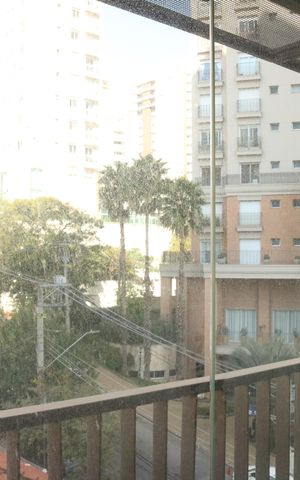 Studio para alugar com 26m², 1 quarto e sem vagaVaranda
