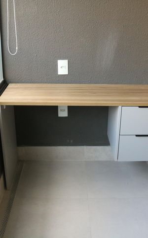 Studio para alugar com 26m², 1 quarto e sem vagaVaranda