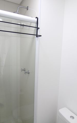 Apartamento à venda com 66m², 2 quartos e 2 vagasBanheiro Social 1