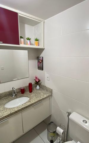 Apartamento para alugar com 70m², 2 quartos e 1 vaga Apartamento para alugar com 70m², 2 quartos e 1 vagaBanheiro