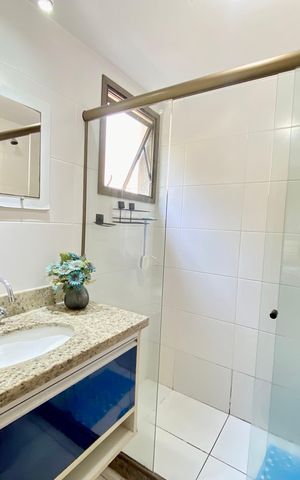 Apartamento para alugar com 70m², 2 quartos e 1 vaga Apartamento para alugar com 70m², 2 quartos e 1 vagaBanheiro do Quarto 2