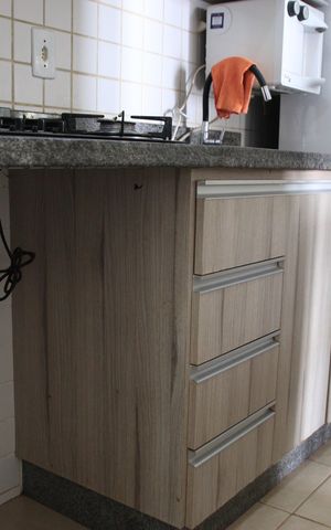 Apartamento para alugar com 67m², 2 quartos e 1 vagaCozinha e Área de Serviço