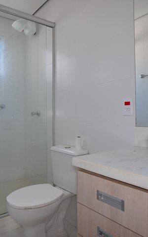 Casa de condomínio à venda com 72m², 3 quartos e 1 vagaBanheiro Corredor - Segundo Andar