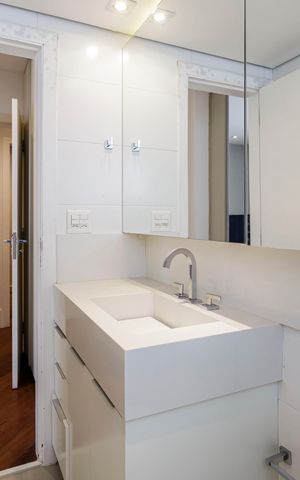Apartamento à venda com 188m², 3 quartos e 2 vagas Apartamento à venda com 188m², 3 quartos e 2 vagasBanheiro da Suíte