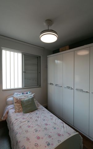 Apartamento à venda com 62m², 2 quartos e 1 vagaQuarto 2