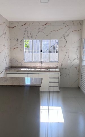 Casa para alugar com 60m², 2 quartos e 5 vagasCozinha