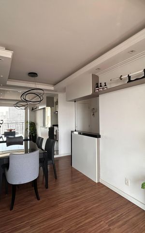Apartamento à venda com 63m², 2 quartos e 1 vaga Apartamento à venda com 63m², 2 quartos e 1 vagaSala