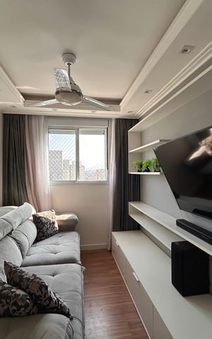 Apartamento à venda com 63m², 2 quartos e 1 vaga Apartamento à venda com 63m², 2 quartos e 1 vagaSala