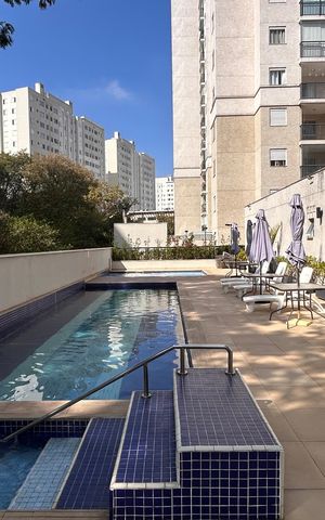 Apartamento à venda com 63m², 2 quartos e 1 vaga Apartamento à venda com 63m², 2 quartos e 1 vagaÁrea comum - Piscina
