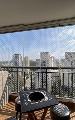 Apartamento à venda com 63m², 2 quartos e 1 vaga Apartamento à venda com 63m², 2 quartos e 1 vagaVaranda