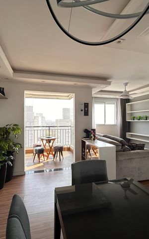 Apartamento à venda com 63m², 2 quartos e 1 vaga Apartamento à venda com 63m², 2 quartos e 1 vagaSala