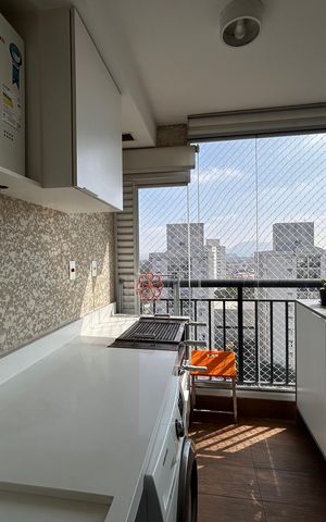Apartamento à venda com 63m², 2 quartos e 1 vaga Apartamento à venda com 63m², 2 quartos e 1 vagaÁrea de Serviço