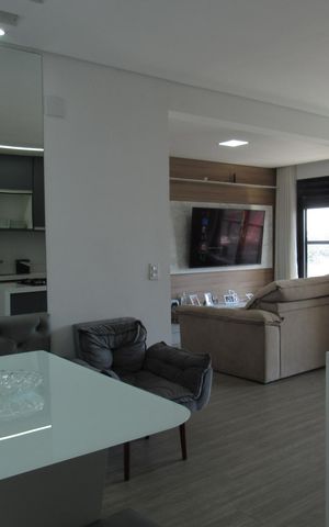 Apartamento à venda com 79m², 2 quartos e 2 vagasSala