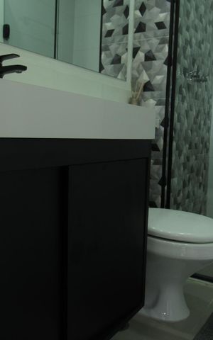 Apartamento à venda com 79m², 2 quartos e 2 vagasBanheiro Social