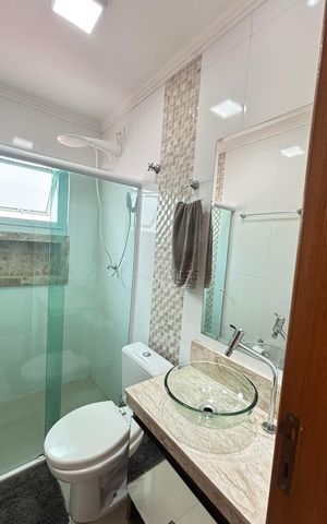 Apartamento à venda com 170m², 3 quartos e 2 vagas Apartamento à venda com 170m², 3 quartos e 2 vagasBanheiro Social